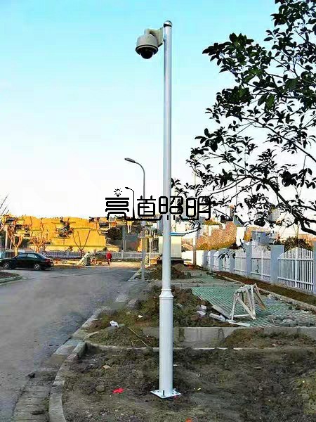 户外球机监控立杆