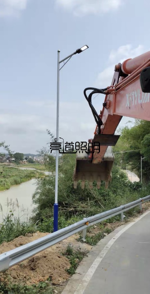 农村亮化工程路灯杆