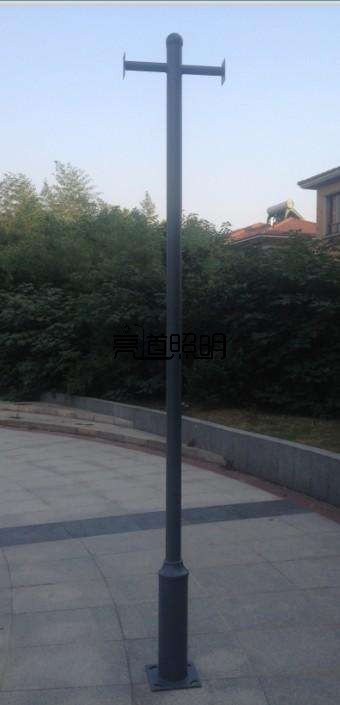 定制壁装立杆 可装枪击球机 适用于小区 乡村监控立杆