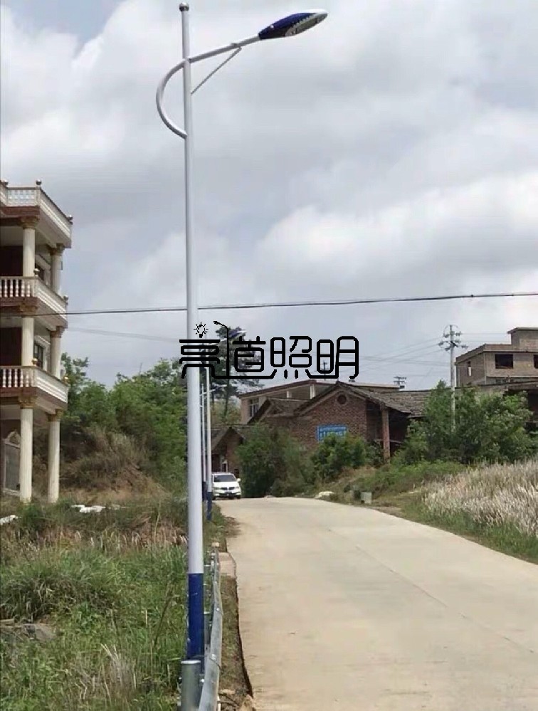 乡村6米路灯杆 海螺臂路灯杆